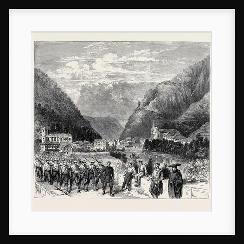 The Civil War in Spain, Tolosa, Headquarters of Don Carlos by Anonymous