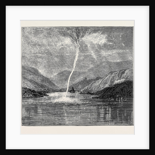 Water Spout Recently Seen on the Rhine, Near Cologne, July 11th, 1874 by Anonymous