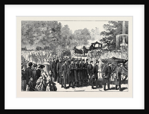 The Funeral of Marshal Concha at Madrid, July 18, 1874 by Anonymous