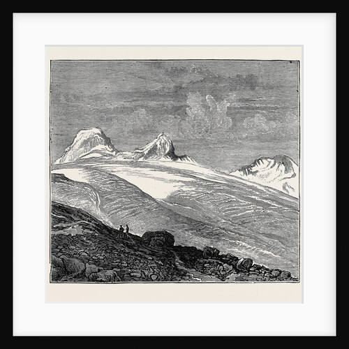 The King of Italy's Hunting Quarters in the Aosta Valley: Foot of the Glacier of Moncarné by Anonymous