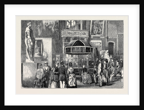 London, King Coffee Calcalli's Umbrella at the South Kensington Museum; after the Ashantee War by Anonymous