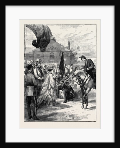Presentation of New Colours to the 106th Regiment at Parkhurst by H.R.H. The Imperial Princess of Germany by Anonymous