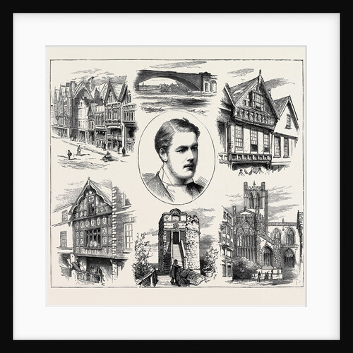 The Coming of Age of Earl Grosvenor, Views in Chester by Anonymous