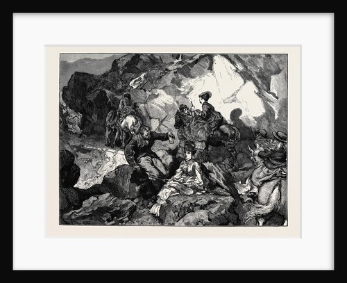 Holiday Sketches, a Halt for Water During an Ascent of Snowdon by Anonymous