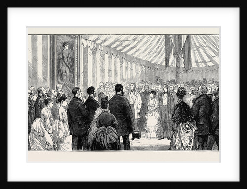 Majority of Earl Grosvenor: Presenting Earl Grosvenor with the Portrait of the Duchess of Westminster, August 29, 1874 by Anonymous