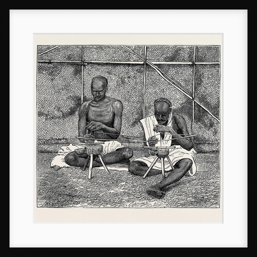 The Ceylon Pearl Fishery, Drilling Holes in the Pearls by Anonymous