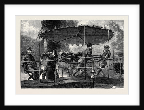 An Autumn Tour in Switzerland: on the Rhine Boat, a Sharp Corner by Anonymous