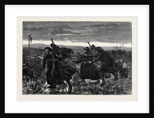 Ancient and Modern Pilgrimages Contrasted: Ancient Pilgrims by Road, London Bridge to Canterbury by Anonymous