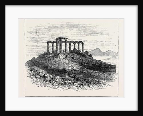 Temple of Minerva, Cape Colonna, Scene of Falconer's Shipwreck, Greece by Anonymous