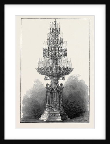 Colossal Crystal Fountain Made for the Maharajah of Puttiala, India by Anonymous