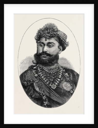 His Highness the Maharajah Holkar, of Indore, Central India by Anonymous
