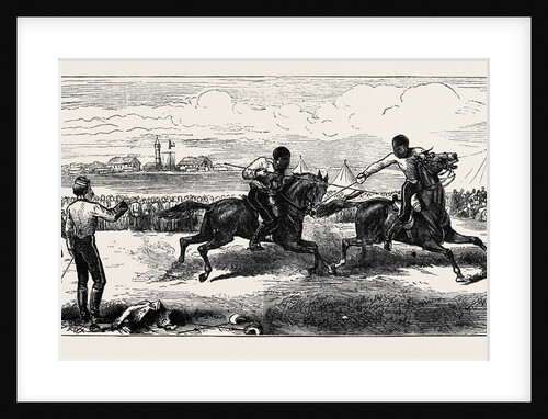 Garrison Athletics at the Curragh Camp, Sword V. Lance by Anonymous