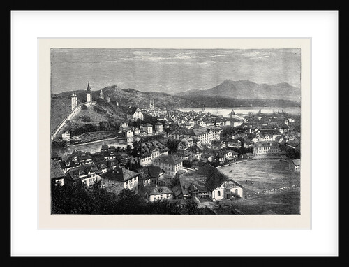 An Autumn Tour in Switzerland: General View of Lucerne by Anonymous