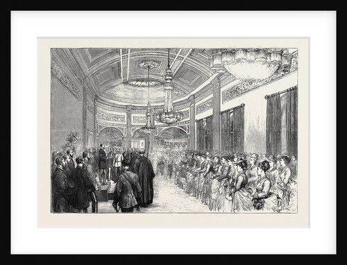 H.R.H. The Duke of Edinburgh at Liverpool: Reception by the Mayor and Corporation in the Town Hall by Anonymous