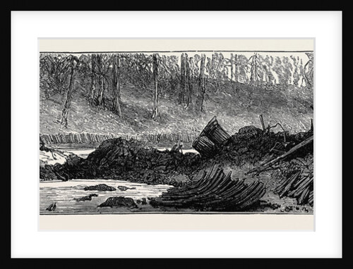 The Explosion on the Regent's Canal: The Canal, the Navigation Blocked by the Fallen Bridge, October 10, 1874 by Anonymous