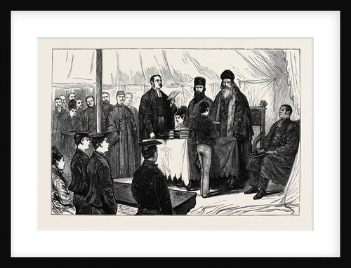 Distribution of Prizes by the Patriarch of Syria at St. Clement's and St. Andrew's High School, Notting Hill, October 10, 1874 by Anonymous