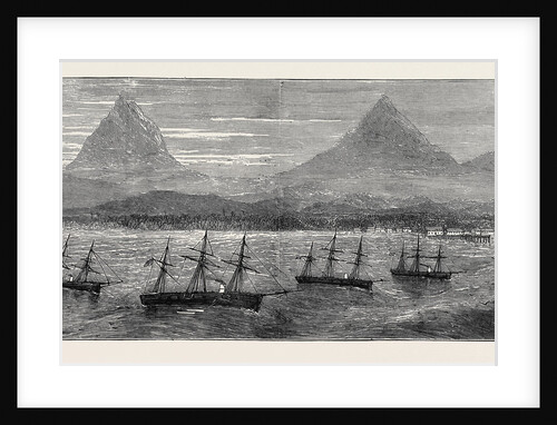The Recent Outrage on the British Consul at Guatemala: View of San José De Guatemala by Anonymous