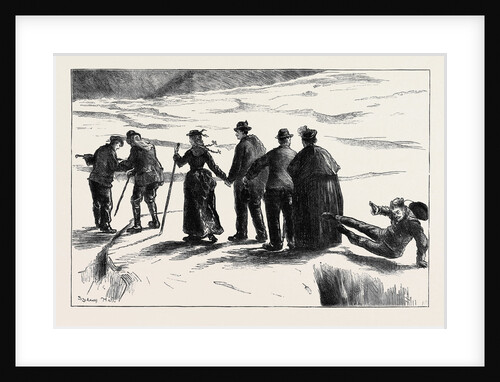 An Autumn Tour in Switzerland: Crossing the Mer De Glace by Anonymous