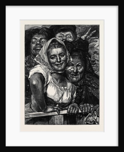 The Spectators from the Picture by Charles Gassow in the International Exhibition by Anonymous