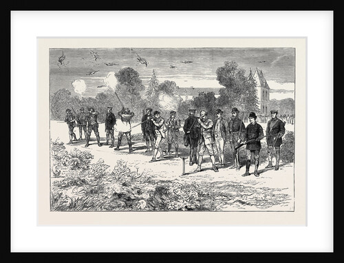 The Visit of the Prince of Wales to France: The Prince Shooting at Esclimont with the Duc De Rochefoucauld-Bisaccia by Anonymous