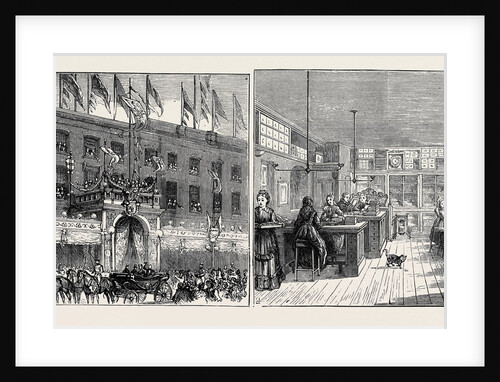 Reception of the Prince of Wales, The Warehouse by Anonymous