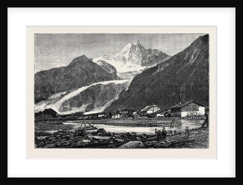 An Autumn Tour in Switzerland: The Glacier Des Bois and Aiguille Du Dru, Chamounix by Anonymous