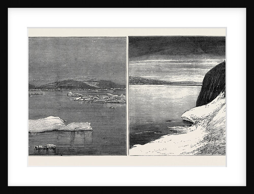 The Austrian Polar Expedition: Nova Zembla, Floating Ice, Midnight in Nova Zembla by Anonymous