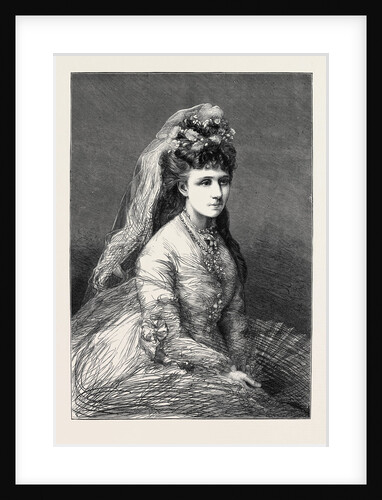 The Civil War in Spain, the Infanta Doña Maria De Las Nieves, Wife of Don Alphonso, Commonly Known As Doï‘a Blanca, the Carlist Leader by Anonymous
