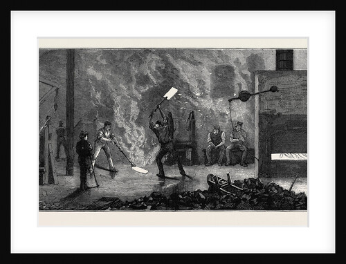 Making Steel for Pens at Messrs. Jessop's Works by Anonymous
