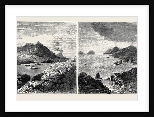Vulcanello (Extinct Crater), with Stromboli in the Distance, Bird's-Eye View of the Islands, As Seen from Vulcano by Anonymous