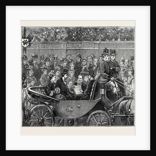The Duke and Duchess of Edinburgh at Ashford: Reading the Address, December 5, 1874 by Anonymous