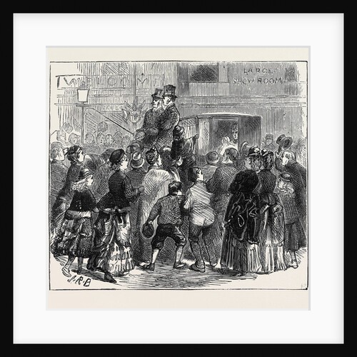 The Duke and Duchess of Edinburgh at Ashford: the Baby, December 5, 1874 by Anonymous