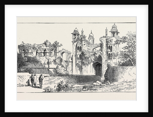 Sketches of Ancient Buildings at Dacca, Bengal: Ruined Gateway by Anonymous