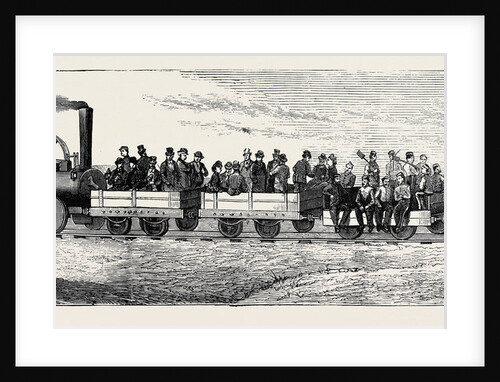 Traction Engine for Carrying Material Between the Batteries by Anonymous