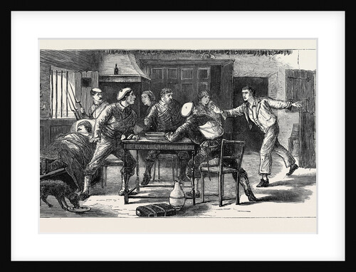 The Civil War in Spain: the Republicans Are Coming ! a Sketch at a Carlist Outpost Near Estella by Anonymous
