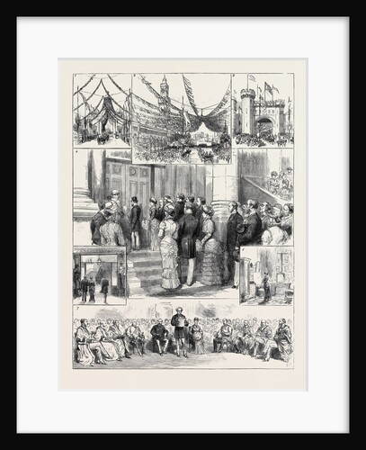 The Prince and Princess of Wales at Bradford by Anonymous