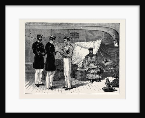 Arrival of the Latest British Refugee on Board the Rosina in Alexandria Harbour by Anonymous