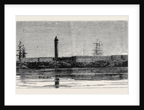 Fortifications of the Lighthouse and Barracks by Anonymous