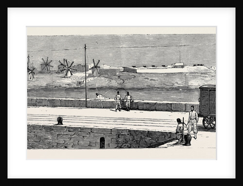 Isale Fort, or the Windmills, from the P. & O. Company's Landing-Stage by Anonymous