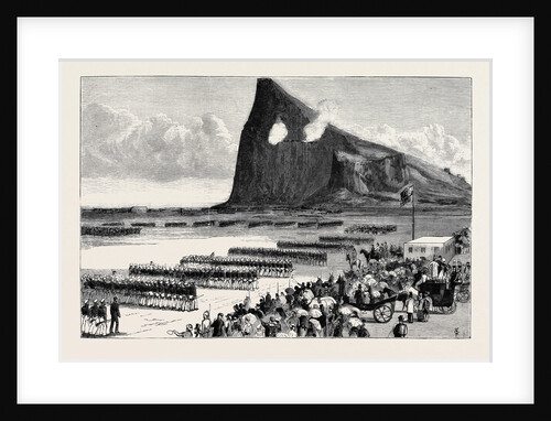 The Crisis in Egypt: Gibraltar: Review of Two Thousand Reserve Men (Coast Guard) by the Dukes of Edinburgh and Connaught by Anonymous