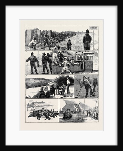 In Camp at Wimbledon by Anonymous