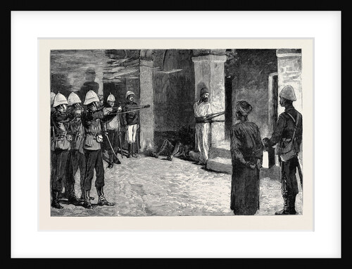 The Naval Occupation of Alexandria, Impartial Justice: The Execution of a Christian Incendiary by Anonymous