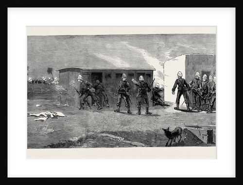 The Occupation of Alexandria: A Skirmish with Arabi's Cavalry on the Mahmoudiyeh Canal, Near Alexandria by Anonymous