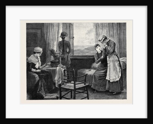 Kit, a Memory; She Hid Her Face in Her Rough Honest Hands, and Burst Into Tears by Anonymous