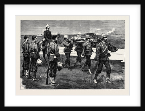 Bringing Home the Body of Lieutenant H.G.L. Howard-Vyse, of the 60th Rifles, Killed During the Reconnaissance in Force, August 5 by Anonymous