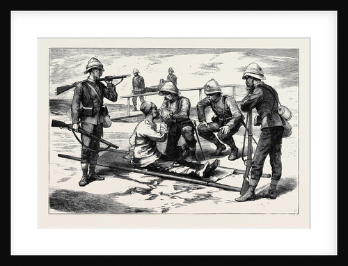 The First Prisoner of War, an Arab Wounded and Captured During the Reconnaissance in Force, August 5 by Anonymous