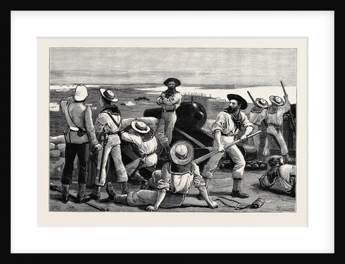 Blue-Jackets in Possession at Fort Kom-El-Dik, Alexandria by Anonymous