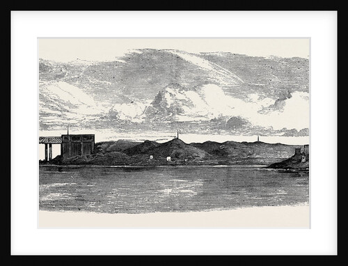 The Aboukir Forts; Railway Bridge on the Alexandria and Rosetta Line by Anonymous