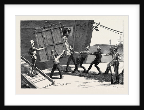 The Landing of the Life Guards at Alexandria by Anonymous