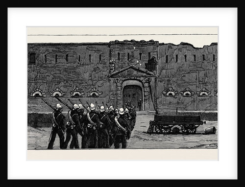 The War in Egypt, Fort Mex, Alexandria: Entrance to the Centre Fort by Anonymous